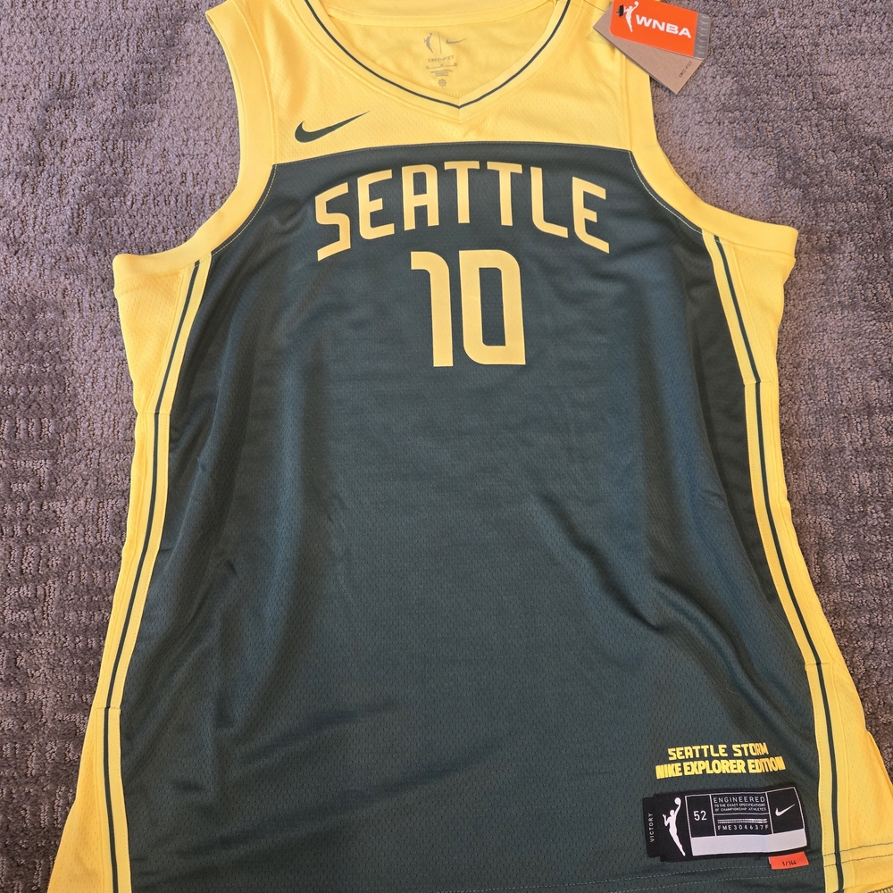 Seattle Storm Nike Explorer Edition Sue Bird Basketball Jersey